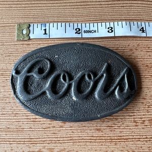 Rare Vintage Coors Belt-buckle